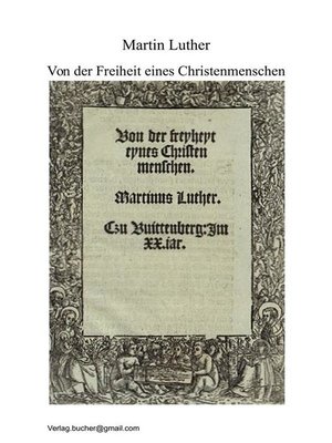 cover image of Von der Freiheit eines Christenmenschen